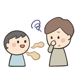 うちの子 お口が臭いのイメージ