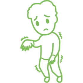 体の自由を失うのイメージ